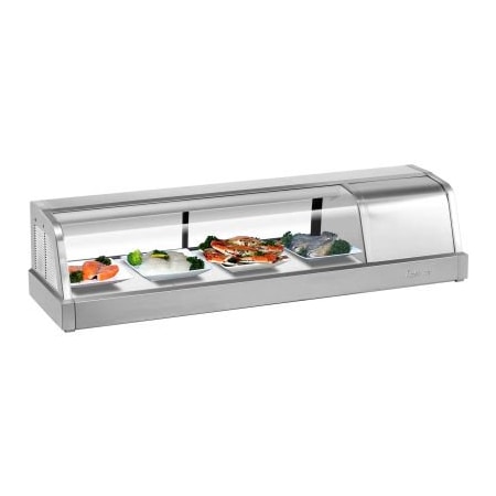 Turbo Air 4' Refrigerated Sushi Display Case SAK-50R(L)-N